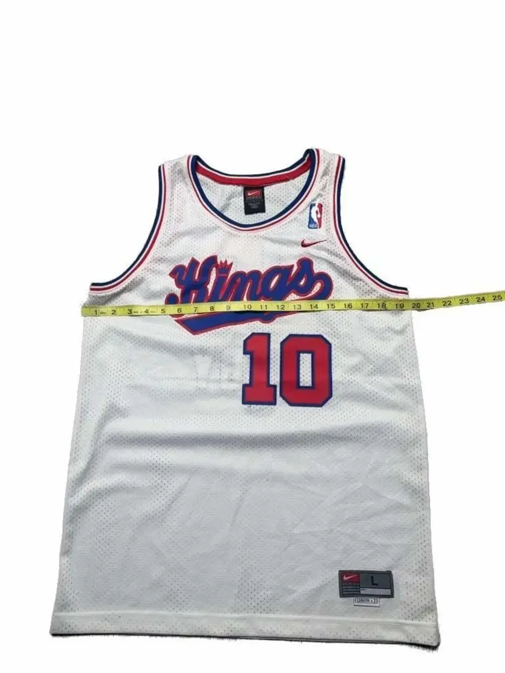 Nike Sacramento Kings Mike Bibby 10 NBA Jersey Size Large (Youth)